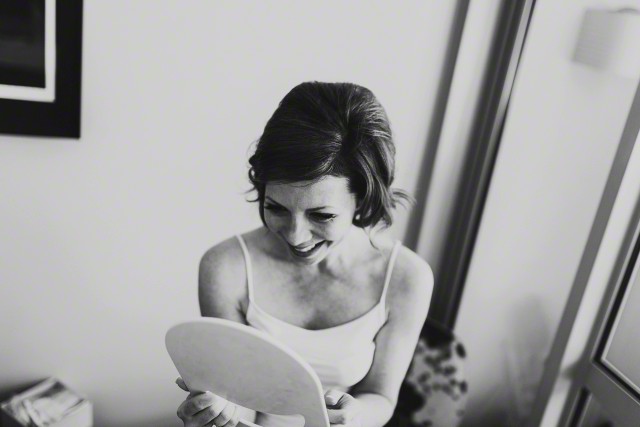 Bride Getting Ready on her Wedding Day